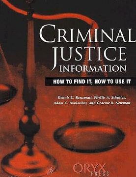 portada criminal justice information (en Inglés)
