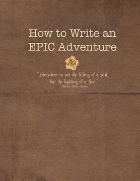 portada How to Write An EPIC Adventure (en Inglés)