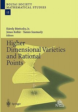 portada higher dimensional varieties and rational points