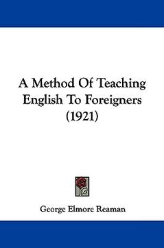 portada a method of teaching english to foreigners (1921) (in English)