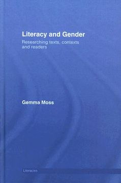portada literacy and gender: researching texts, contexts and readers (in English)