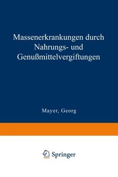 portada Massenerkrankungen durch Nahrungs- und Genußmittelvergiftungen (German Edition)