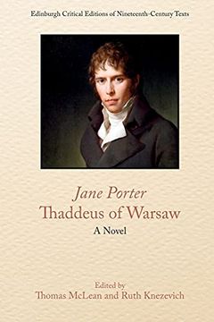 portada Jane Porter, Thaddeus of Warsaw: A Novel (Edinburgh Critical Editions of Nineteenth-Century Texts) 