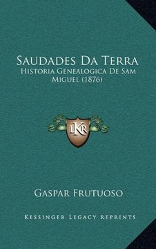 portada Saudades da Terra (in Portuguese)