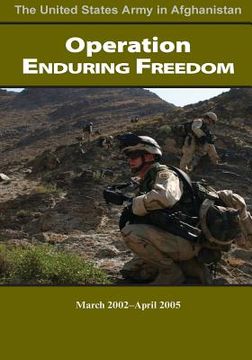 portada Operation Enduring Freedom March 2002-April 2005 (in English)