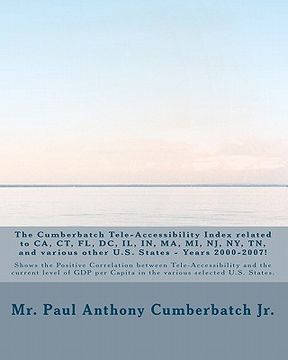 portada the cumberbatch tele-accesssibility index related to ca, cn, fl, dc, il, in, ma, mi, nj, ny, tn and various other us states! (in English)