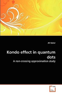 portada kondo effect in quantum dots (in English)