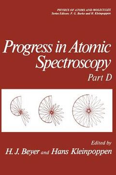 portada Progress in Atomic Spectroscopy: Part D (in English)