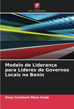 portada Modelo de Liderança Para Líderes de Governos Locais no Benin (in Portuguese)