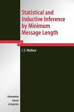 portada statistical and inductive inference by minimum message length (en Inglés)