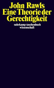 portada Eine Theorie der Gerechtigkeit (Suhrkamp Taschenbuch Wissenschaft) (in German)