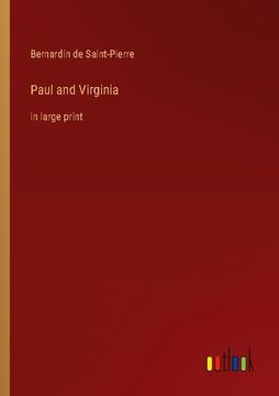 portada Paul and Virginia: in large print (en Inglés)