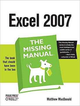 portada Excel 2007: The Missing Manual (en Inglés)
