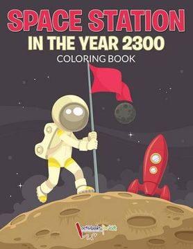 portada Space Station in the Year 2300 Coloring Book