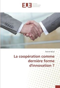 portada La coopération comme dernière forme d'innovation ? (French Edition)