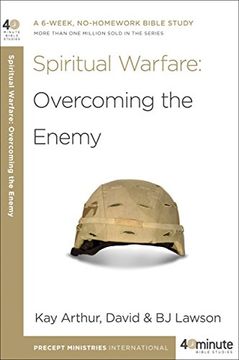 portada Spiritual Warfare: Overcoming the Enemy (40-Minute Bible Studies) (en Inglés)