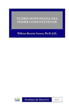 portada TEORIA HOSTOSIANA DEL PODER CONSTITUYENTE (Spanish Edition)