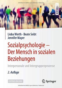 portada Sozialpsychologie – der Mensch in Sozialen Beziehungen: Interpersonale und Intergruppenprozesse (en Alemán)