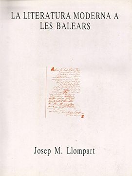 portada La Literatura Moderna a les Balears (in Catalá)