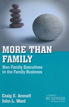 portada More Than Family: Non-Family Executives in the Family Business (a Family Business Publication) (in English)