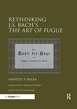 portada Rethinking J. S. Bach's the art of Fugue (en Inglés)