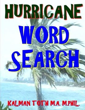 portada Hurricane Word Search: 133 Jumbo Print Themed Word Search Puzzles