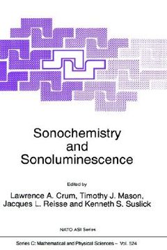 portada sonochemistry and sonoluminescence (en Inglés)