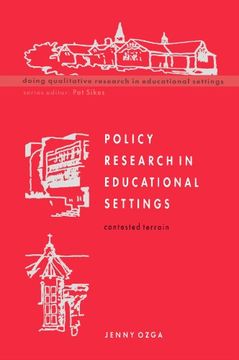 portada Policy Research in Educational Settings (Doing Qualitative Research in Educational Settings) (en Inglés)