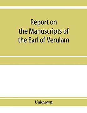 portada Report on the Manuscripts of the Earl of Verulam, Preserved at Gorhambury 