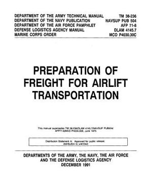 portada Preparation of Freight For Airlift Transportation (en Inglés)