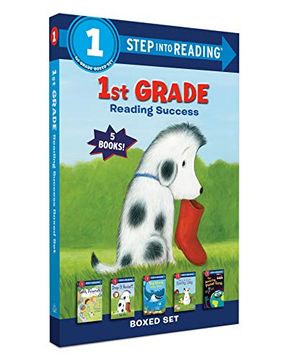 portada 1st Grade Reading Success Boxed Set: Best Friends, Duck & Cat's Rainy Day, big Shark, Little Shark, Drop it, Rocket! The Amazing Planet Earth (Step Into Reading)