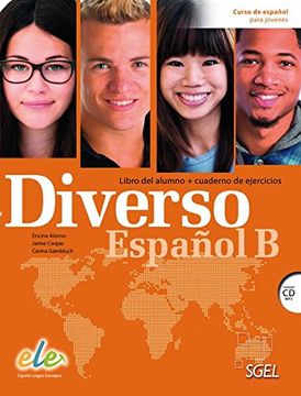 portada Diverso Español b. Kurs- und Arbeitsbuch mit Mp3-Cd: Curso de Español Para Jóvenes