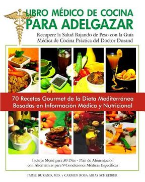 portada Libro Médico de Cocina Para Adelgazar: Volume 2 (in Spanish)