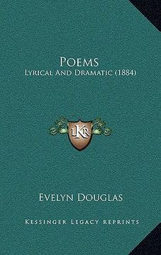 portada poems: lyrical and dramatic (1884) (en Inglés)