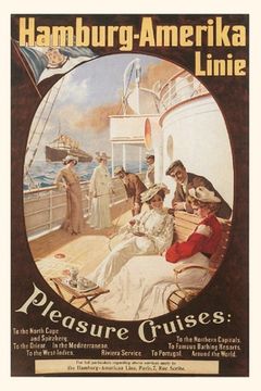 portada Vintage Journal Hamburg America Line, Cruises (en Inglés)