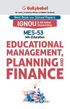 portada MES-53 Educational Management, Planning and Finance (en Inglés)