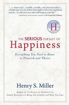 portada the serious pursuit of happiness (in English)
