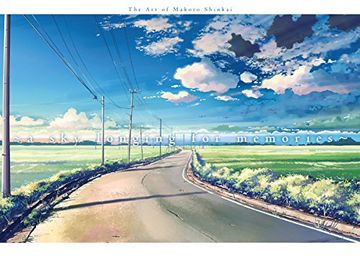 portada A sky Longing for Memories: The art of Makoto Shinkai (en Inglés)