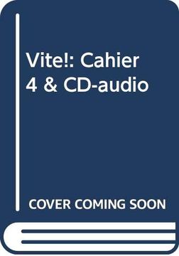 portada Vite! Cahier 4 & Cd-Audio (en Francés)