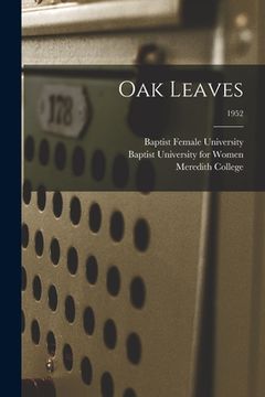 portada Oak Leaves [electronic Resource]; 1952 (in English)