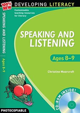 portada Speaking and Listening: Ages 8-9 (100% New Developing Literacy)