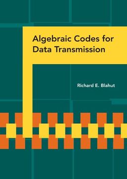 portada Algebraic Codes for Data Transmission (en Inglés)