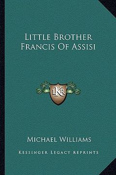 portada little brother francis of assisi (in English)