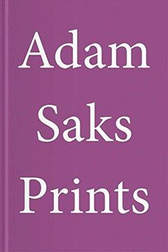 portada Adam Saks: Prints (in English)