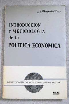 Libro Introducción y metodología de la política económica, Fernández ...