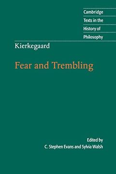 portada Kierkegaard: Fear and Trembling Paperback (Cambridge Texts in the History of Philosophy) (in English)