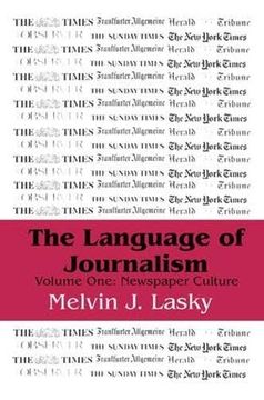 portada The Language of Journalism (en Inglés)