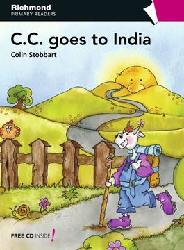 portada Rpr Level 4 cc Goes to India (Richmond Primary Readers) - 9788466810166 (in English)