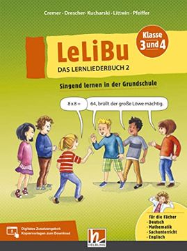 portada Lelibu 3/4 - das Lernliederbuch 2: Singend Lernen in der Grundschule (en Alemán)