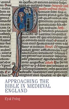 portada Approaching the Bible in Medieval England (Manchester Medieval Studies) (in English)